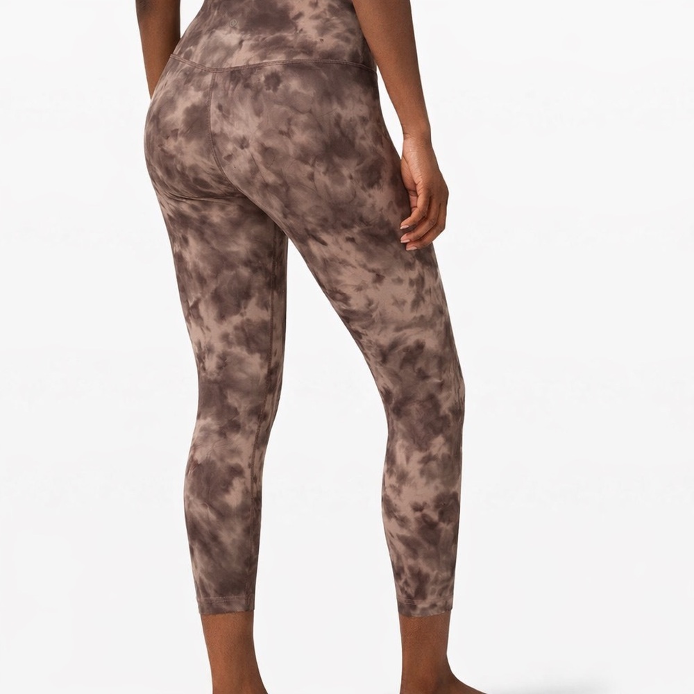 Lululemon HR 25” Align Leggings in Diamond Dye Mink Bery Lunar Rock Shadow Grey - Picture 2 of 4